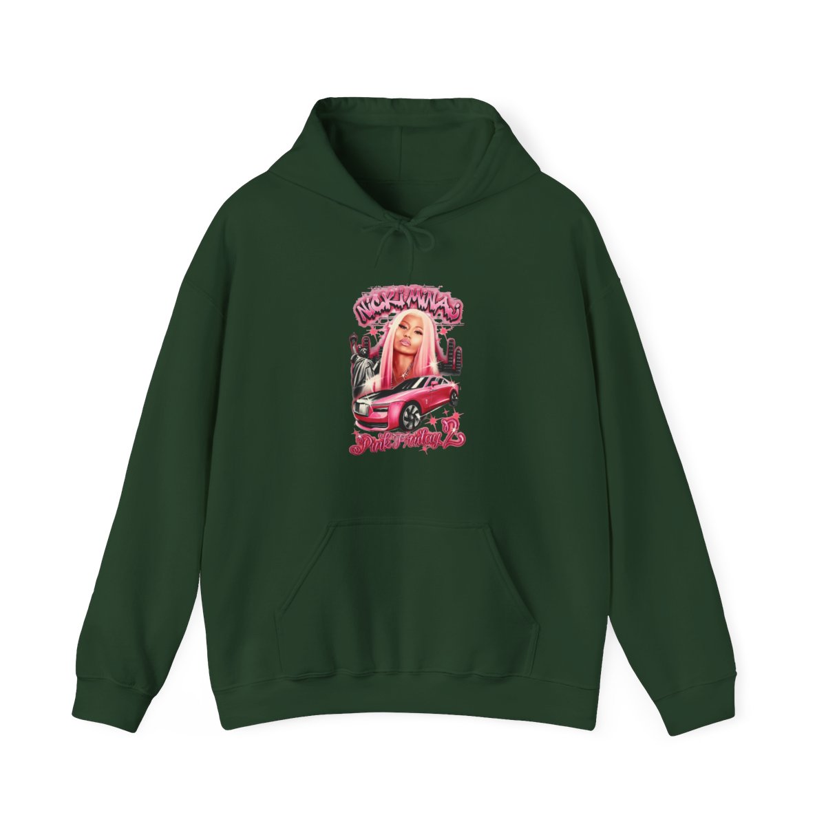 Pink Friday 2 Airbrush Hoodie | Nicki Minaj