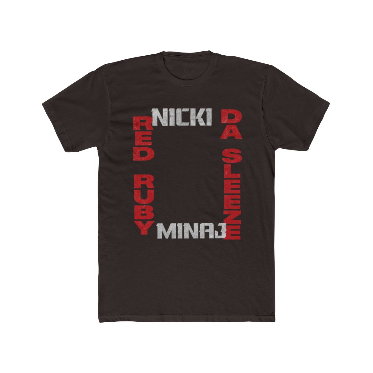 Nicki Minaj Red Ruby Da Sleeze T Shirt - alternate angle 2, merchandise