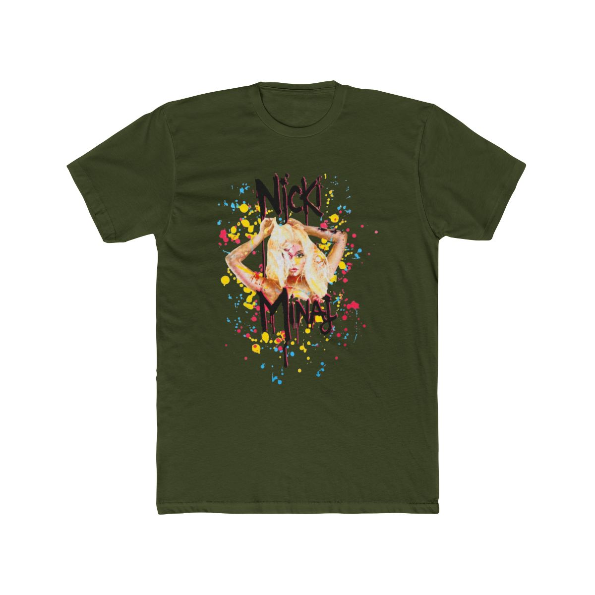 Nicki Minaj Drip 2012 Tour Slim Fit T Shirt - alternate angle 5, merchandise