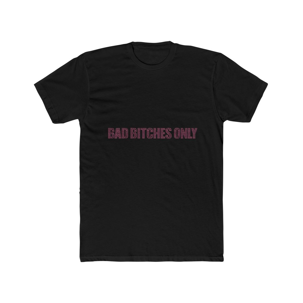 Bad Bitches Only Rhinestone Baby Tee | Nicki Minaj - Official T-Shirts merchandise